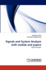 Signals and System Analysis with MATLAB and PSPICE - Book