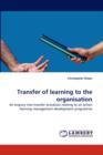 Transfer of Learning to the Organisation - Book