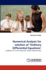 Numerical Analysis for Solution of 'Ordinary Differential Equations' - Book