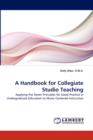A Handbook for Collegiate Studio Teaching - Book