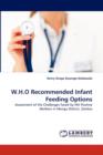 W.H.O Recommended Infant Feeding Options - Book
