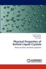 Physical Properties of Achiral Liquid Crystals - Book