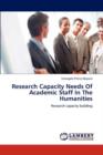 Research Capacity Needs of Academic Staff in the Humanities - Book