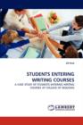Students Entering Writing Courses - Book