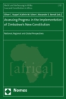 Assessing Progress in the Implementation of Zimbabwe's New Constitution : National, Regional and Global Perspectives - eBook