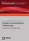 Insights on International Volunteering : Perspectives from the Global South - eBook