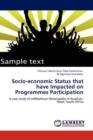 Socio-Economic Status That Have Impacted on Programmes Participation - Book