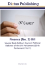 Finance (No. 3) Bill - Book