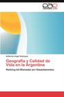 Geografia y Calidad de Vida En La Argentina - Book