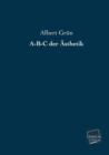 A-B-C Der Asthetik - Book