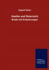 Goethe Und OEsterreich - Book