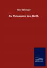 Die Philosophie Des ALS OB - Book