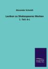 Lexikon Zu Shakespeares Werken - Book