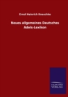 Neues allgemeines Deutsches Adels-Lexikon - Book