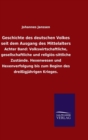 Geschichte Des Deutschen Volkes Seit Dem Ausgang Des Mittelalters - Book