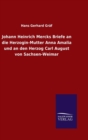 Johann Heinrich Mercks Briefe an die Herzogin-Mutter Anna Amalia und an den Herzog Carl August von Sachsen-Weimar - Book
