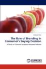 The Role of Branding in Consumer's Buying Decision - Book