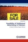 Feasibility of Subliminal Advertising in Pakistan - Book