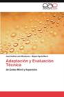Adaptacion y Evaluacion Tecnica - Book