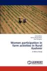 Women Participation in Farm Activities in Rural Kashmir - Book