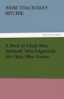 A Book of Sibyls Miss Barbauld, Miss Edgeworth, Mrs Opie, Miss Austen - Book