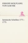 Juristische Schriften 1771 - 1775 - Book