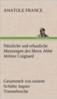 Nutzliche Und Erbauliche Meinungen Des Herrn ABBE Jerome Coignard - Book