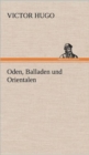 Oden, Balladen Und Orientalen - Book