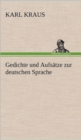 Gedichte Und Aufsatze Zur Deutschen Sprache - Book
