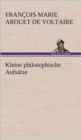 Kleine Philosophische Aufsatze - Book