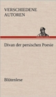 Divan Der Persischen Poesie - Book