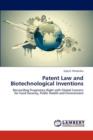 Patent Law and Biotechnological Inventions - Book