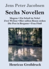 Sechs Novellen (Grossdruck) - Book