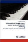 Diversity of Greek Piano Works Across the 20th Century - Book