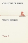 Oeuvres poetiques Tome 2 - Book