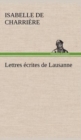 Lettres ecrites de Lausanne - Book