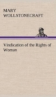 Vindication of the Rights of Woman - Book