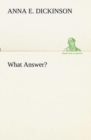 What Answer? - Book