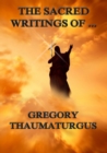 The Sacred Writings of Gregory Thaumaturgus - eBook