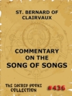 Commentary on the Song of Songs - eBook