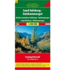 Sheet 6, Federal State Salzburg - Salzkammergut Road Map 1:200 000 - Book