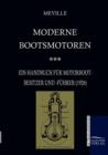 Moderne Bootsmotoren (1926) - Book