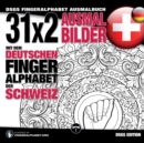 31x2 Ausmalbilder Mit Dem Deutschen Fingeralphabet Der Schweiz : Dsgs Fingeralphabet Ausmalbuch - Book
