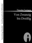 Von Zwanzig bis Dreissig : Autobiographisches - Book