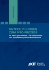 Untersuchungen zum MTO-Prozess an AlPO4-gebundenen ZSM-5-Extrudaten und Beschreibung der Reaktionskinetik - Book