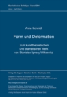 Form und Deformation : Zum kunsttheoretischen und dramatischen Werk von Stanislaw Ignacy Witkiewicz - Book