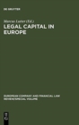 Legal Capital in Europe - Book