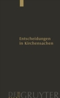 Entscheidungen in Kirchensachen Seit 1946, Band 47, 1.1.-31.12.2005 - Book