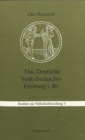 Das Deutsche Volksliedarchiv Freiburg Im Breisgau - Book