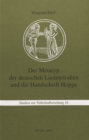 Der Metatyp der deutschen Liedmelodien und die Handschrift Hoppe - Book